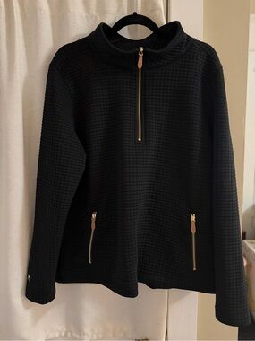 Dudley Stephens waffle Smith point pullover